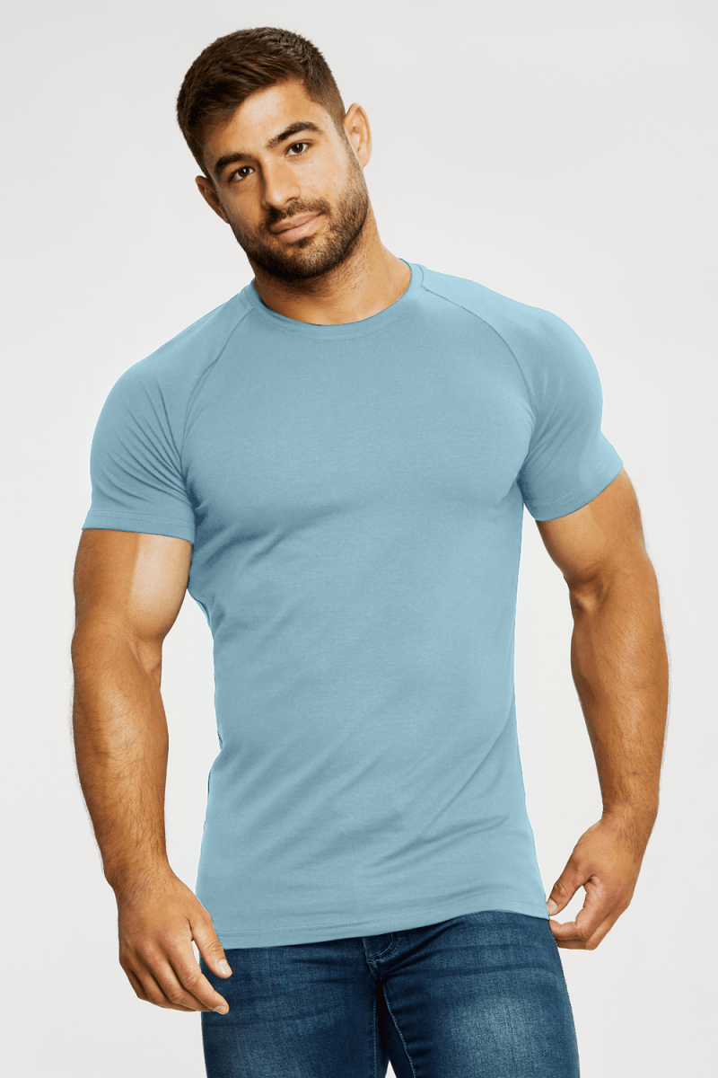 Muscle Fit Blue & White 5-Pack