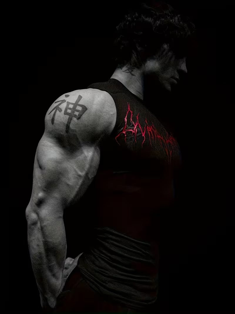 Men Sleeveless Muscle T-Shirt