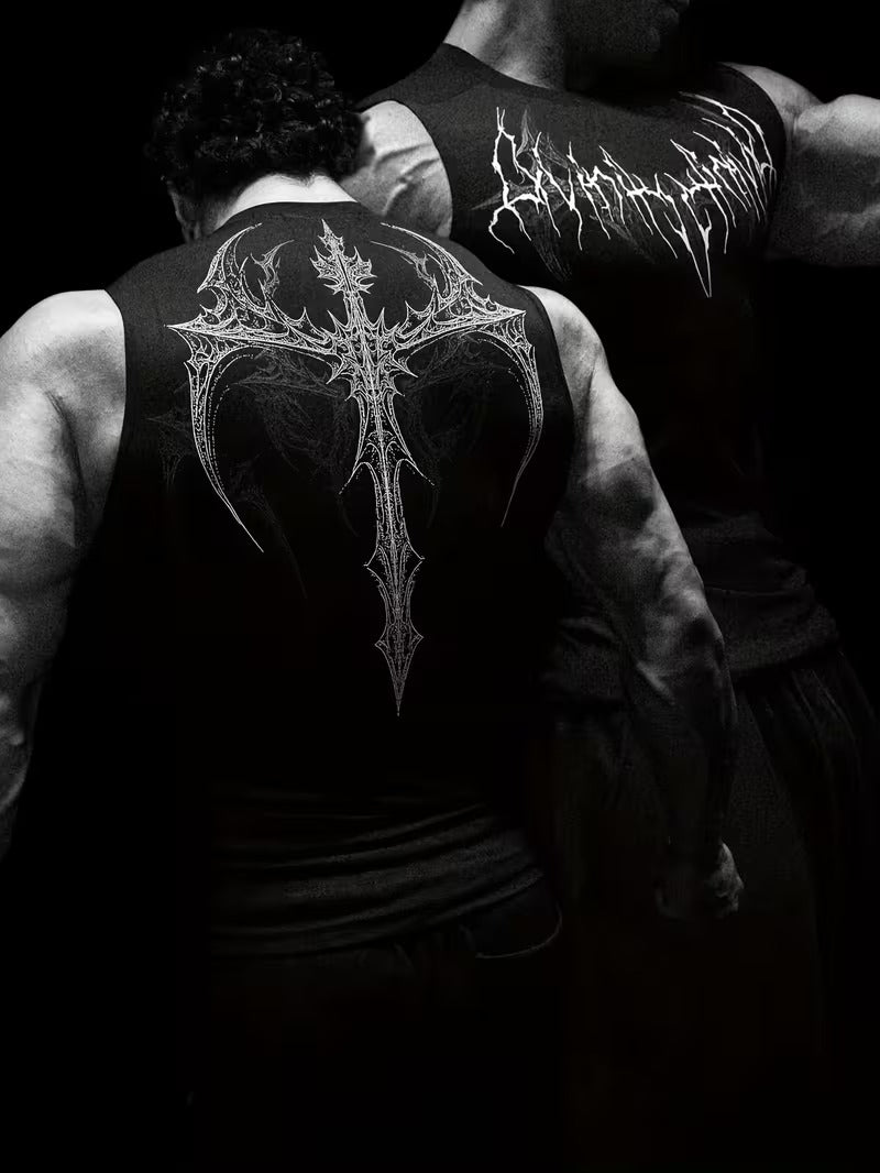 Men Sleeveless Muscle T-Shirt