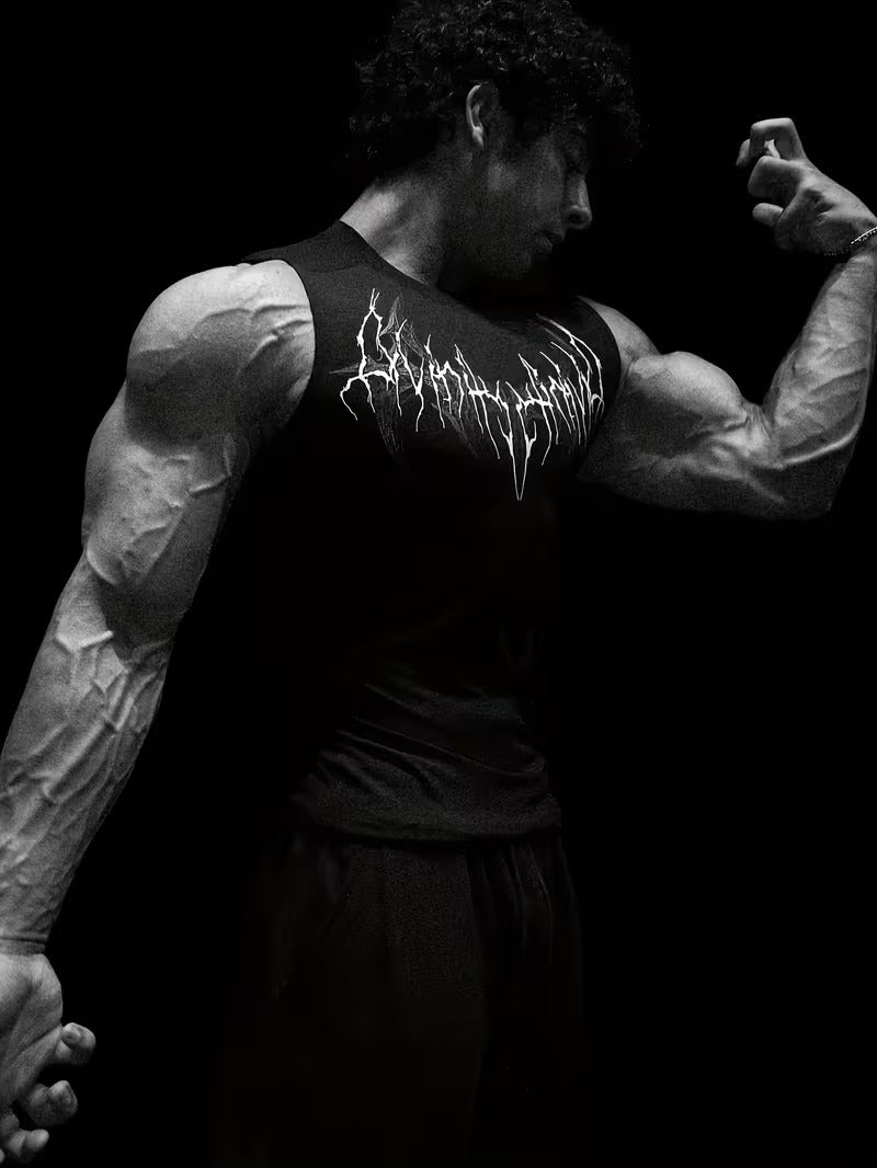 Men Sleeveless Muscle T-Shirt