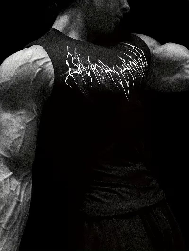 Men Sleeveless Muscle T-Shirt