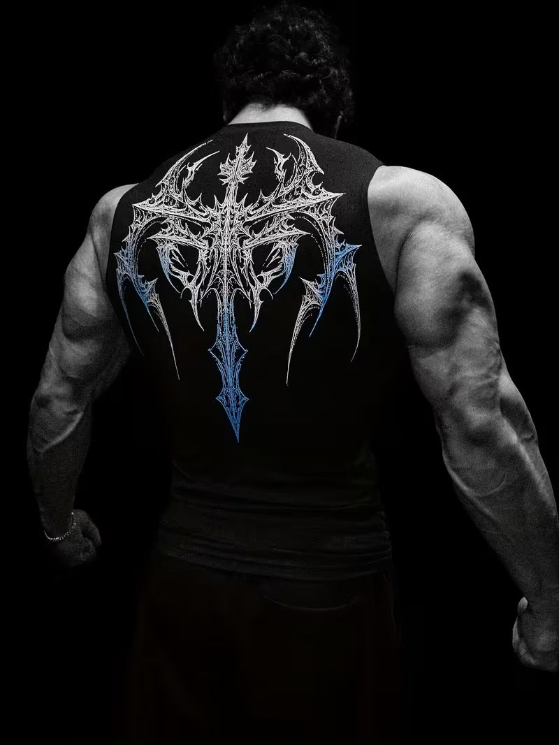 Men Sleeveless Muscle T-Shirt