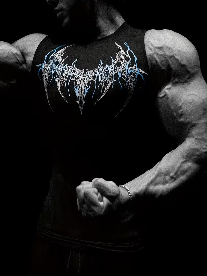 Men Sleeveless Muscle T-Shirt