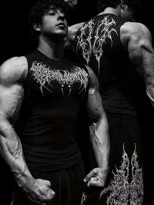 Men Sleeveless Muscle T-Shirt